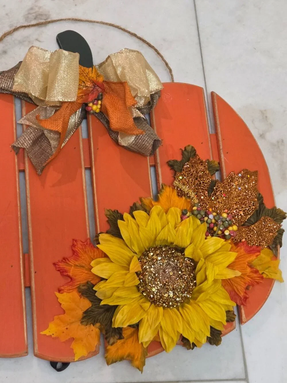 The Unbranded Brand pumpkin wreath